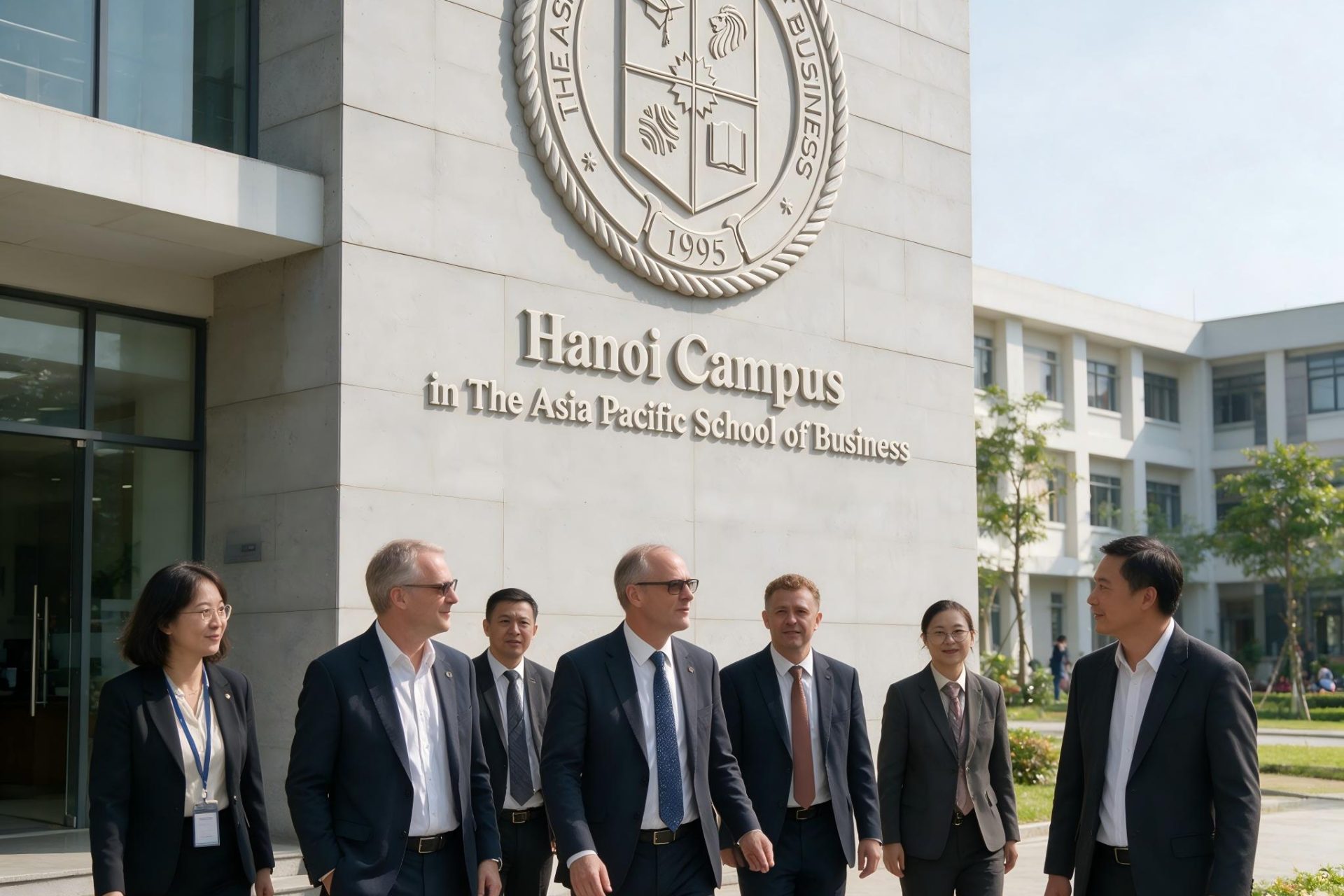 IAPUC IQA Coordination Team Conducts On-Site Review at The Asia Pacific School of Business (Hanoi Campus)