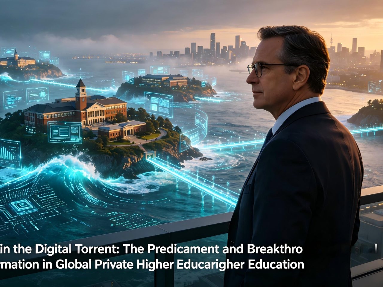 Islands in the Digital Torrent