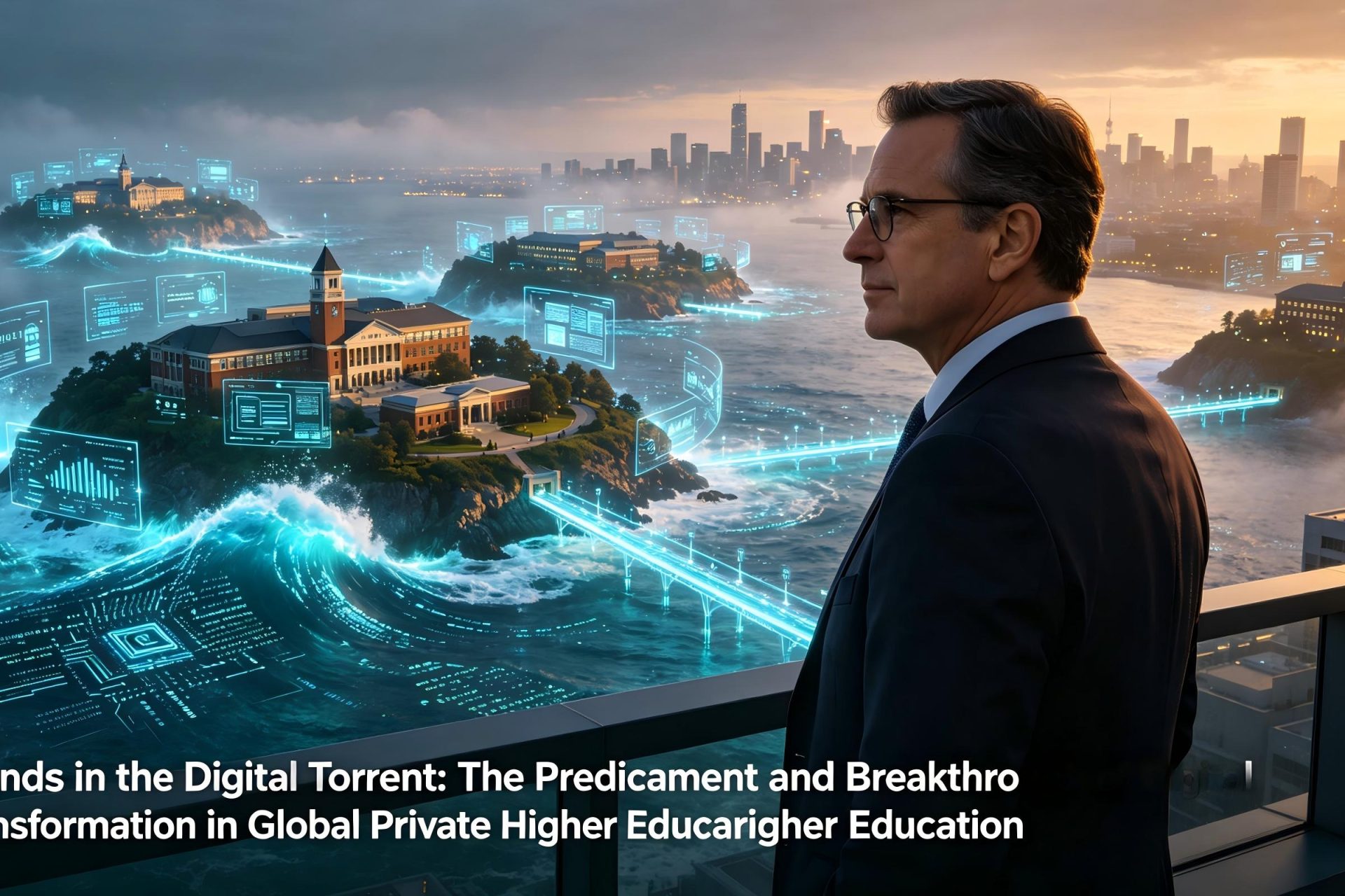 Islands in the Digital Torrent
