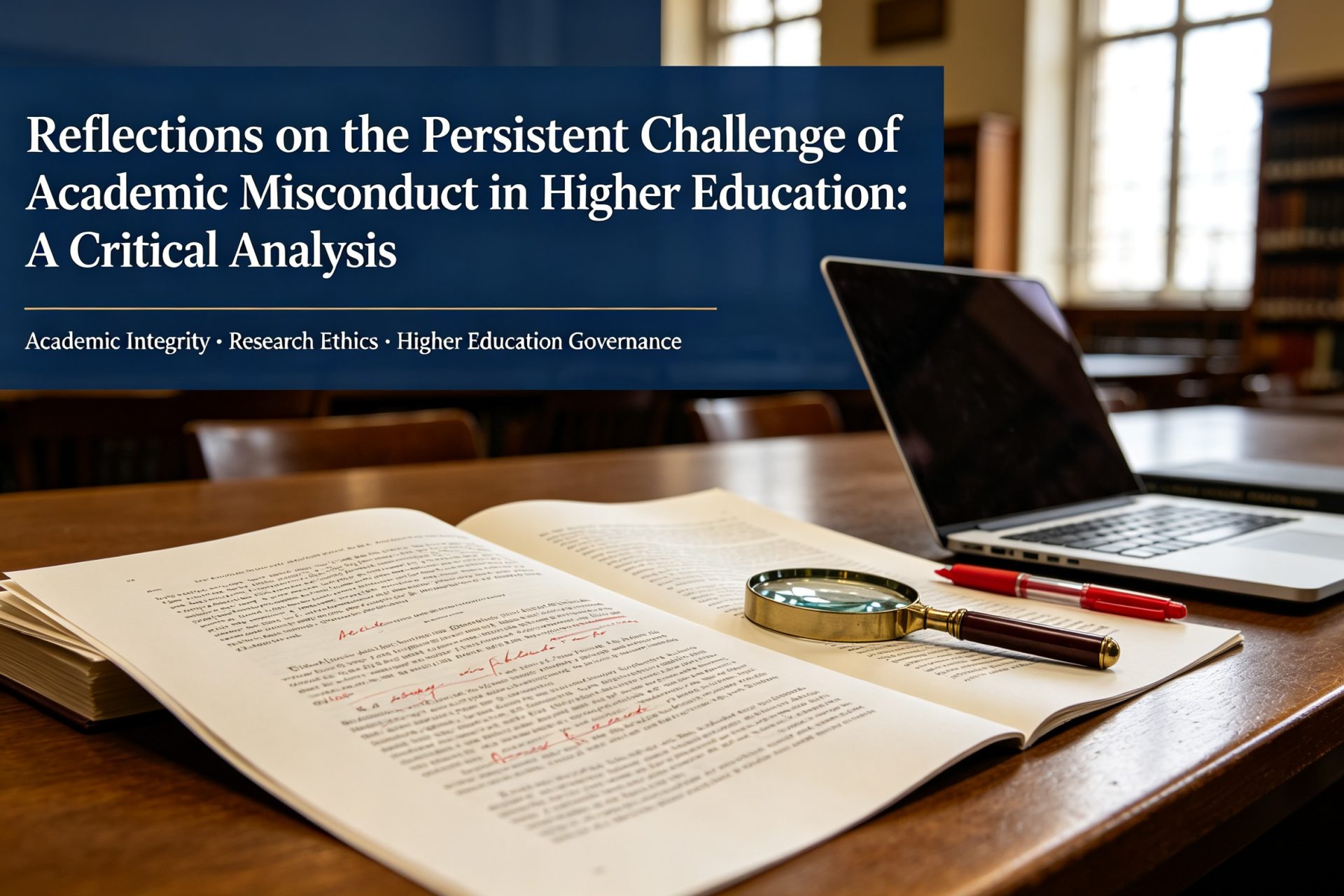 Reflections on the Persistent Challenge of Academic Misconduct in Higher Education: A Critical Analysis